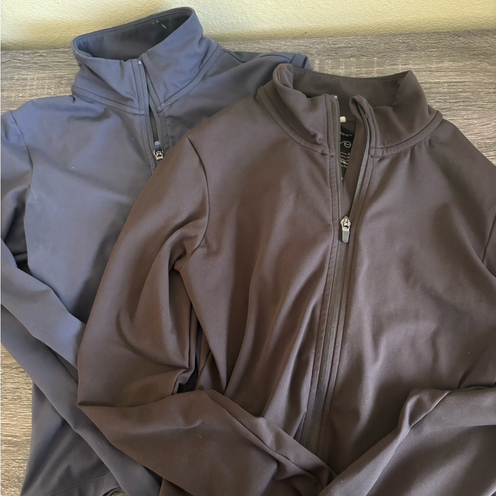 Oner Active Varsity Jackets in Gray and Brown